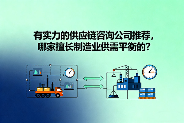 有實(shí)力的供應(yīng)鏈咨詢公司推薦，哪家擅長(zhǎng)制造業(yè)供需平衡的？