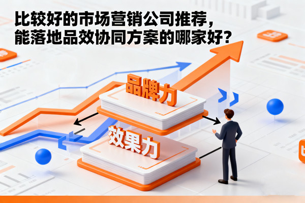 比較好的市場營銷公司推薦，能落地品效協(xié)同方案的哪家好？