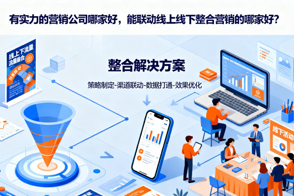 有實力的營銷公司哪家好，能聯(lián)動線上線下整合營銷的哪家好？