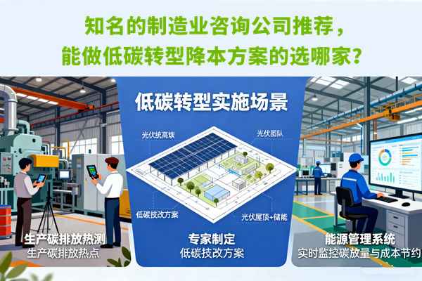 知名的制造業(yè)咨詢公司推薦，能做低碳轉(zhuǎn)型降本方案的選哪家？
